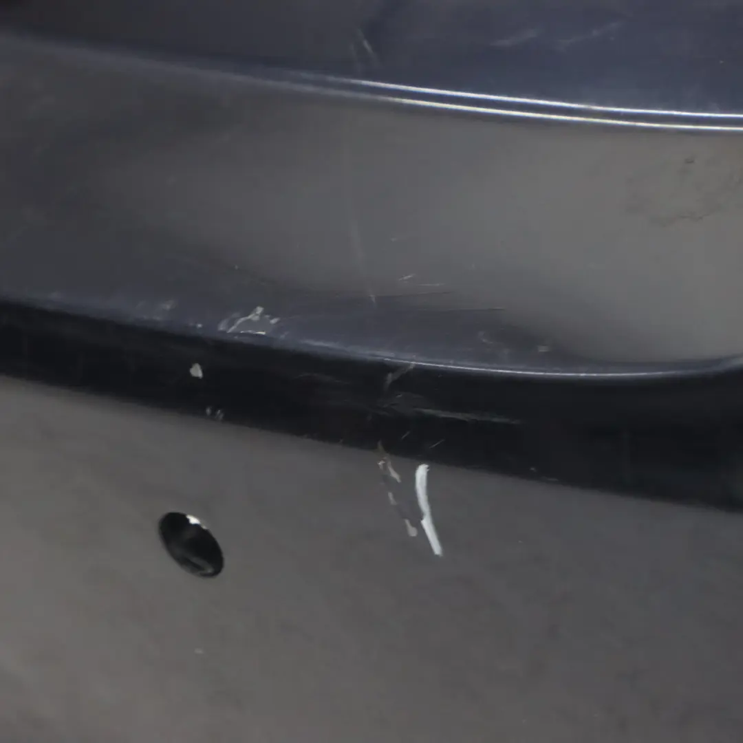 BMW F32 F33 Rear Bumper Trim Panel PDC Double Pipe Imperial Blue Metallic - A89 - SKU 7363308-IBB - Part number 7363308