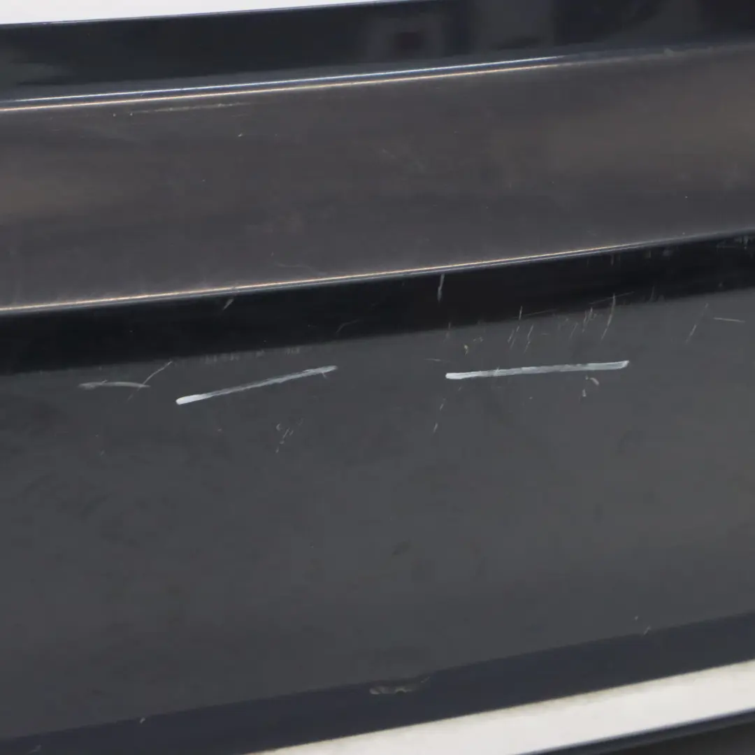 BMW F32 F33 Rear Bumper Trim Panel PDC Double Pipe Imperial Blue Metallic - A89 - SKU 7363308-IBB - Part number 7363308