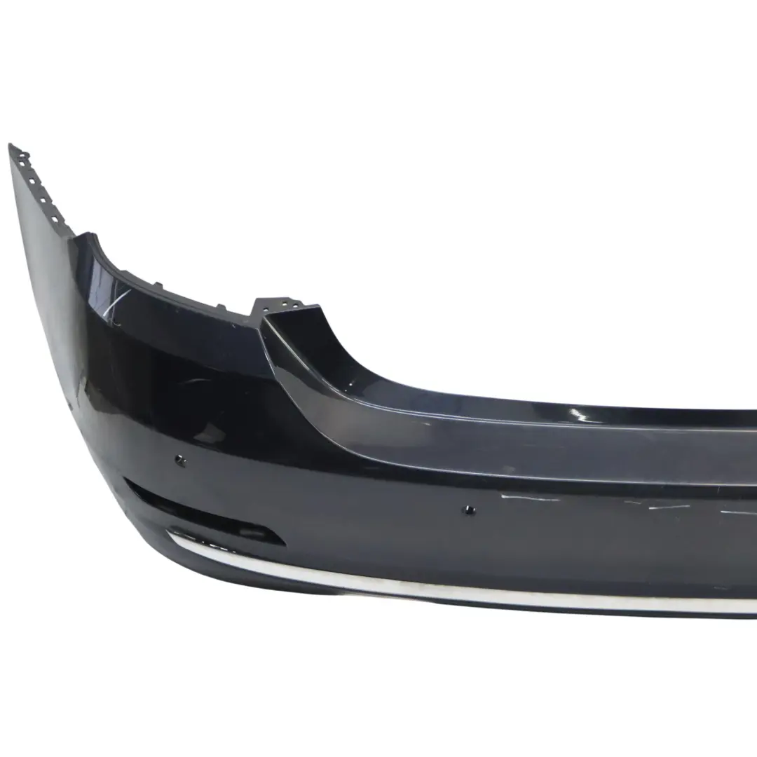 BMW F32 F33 Rear Bumper Trim Panel PDC Double Pipe Imperial Blue Metallic - A89 - SKU 7363308-IBB - Part number 7363308