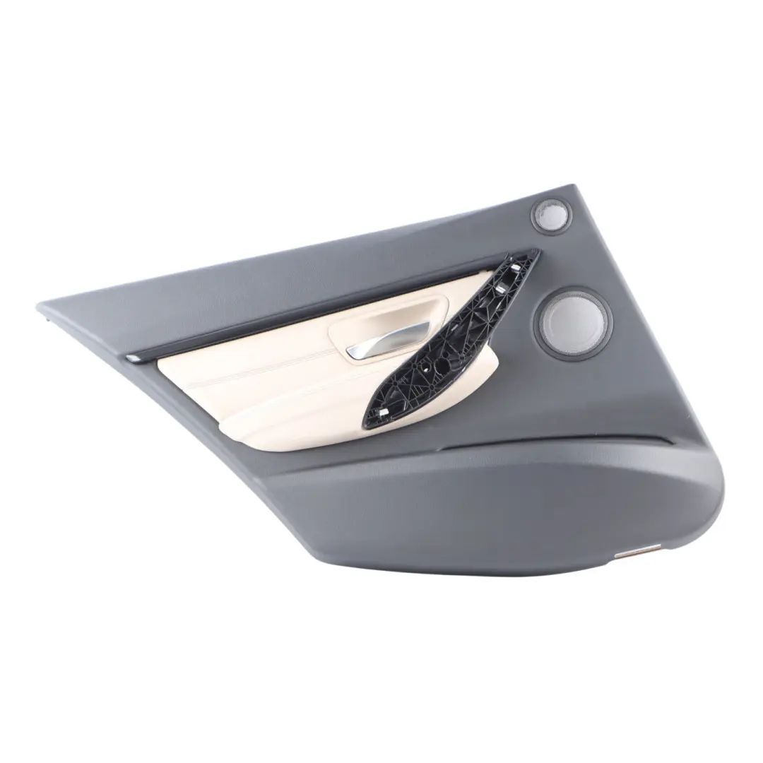 Door Card BMW F30 F31 Rear Lining Panel Left N/S Oyster Leather to with Part number 7364965 Door Card BMW F30 F31 Rear Lining Panel Left N/S Oyster Leather - SKU 7364965-1 - Part number 7364965