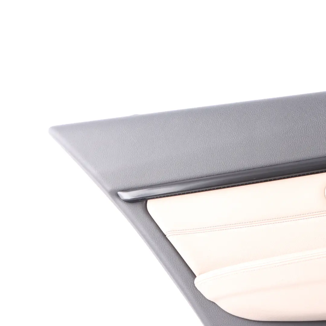 Door Card BMW F30 F31 Rear Lining Panel Left N/S Oyster Leather to with Part number 7364965 Door Card BMW F30 F31 Rear Lining Panel Left N/S Oyster Leather - SKU 7364965-1 - Part number 7364965