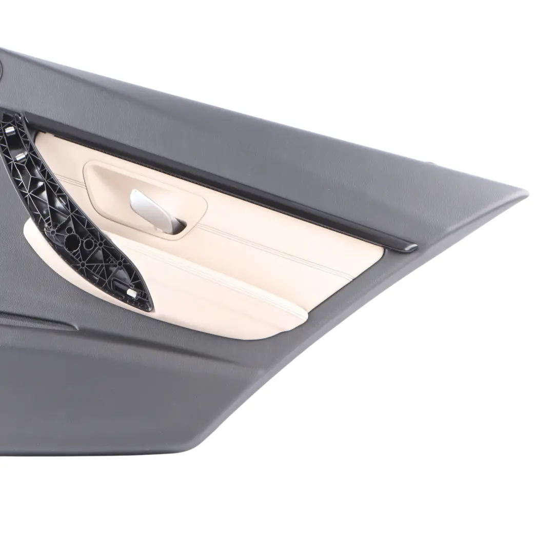 Door Card BMW F30 F31 Rear Lining Panel Right O/S Oyster Leather to with Part number 7364966 Door Card BMW F30 F31 Rear Lining Panel Right O/S Oyster Leather - SKU 7364966-2 - Part number 7364966