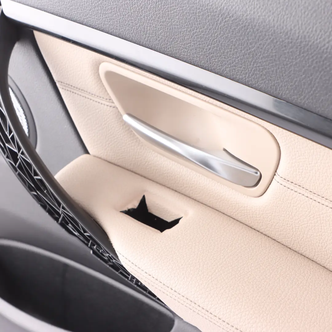 Door Card BMW F30 F31 Rear Lining Panel Right O/S Oyster Leather to with Part number 7364966 Door Card BMW F30 F31 Rear Lining Panel Right O/S Oyster Leather - SKU 7364966-2 - Part number 7364966