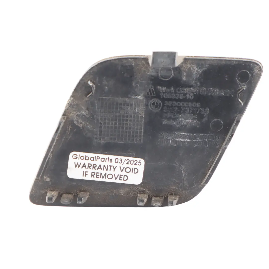 Bumper Towing Eye Hook Cover Flap Trim Midnight Blue - B38 to BMW F20 F21 LCI Rear with Part number 7371751 BMW F20 F21 LCI Rear Bumper Towing Eye Hook Cover Flap Trim Midnight Blue - B38 - SKU 7371751-MBM - Part number 7371751