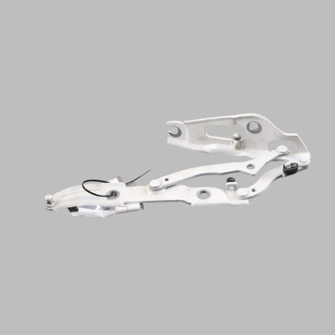 BMW F22 F23 Trunk Lid Hinge Left N/S Alpinweiss Mineral White - A96 - SKU 7373847-MW - Part number 7373847