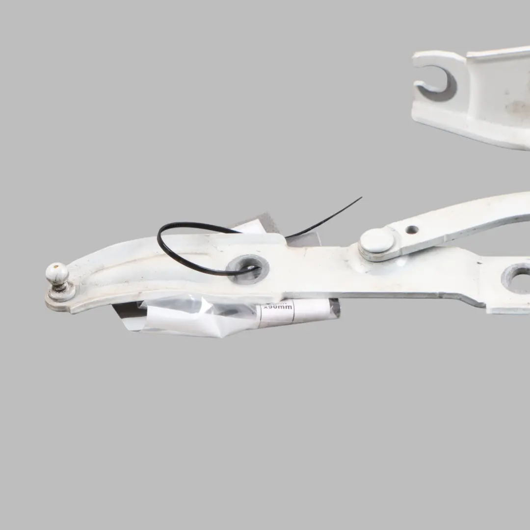 Trunk Lid Hinge Left N/S Alpinweiss Mineral White - A96 to BMW F22 F23 with Part number 7373847 BMW F22 F23 Trunk Lid Hinge Left N/S Alpinweiss Mineral White - A96 - SKU 7373847-MW - Part number 7373847