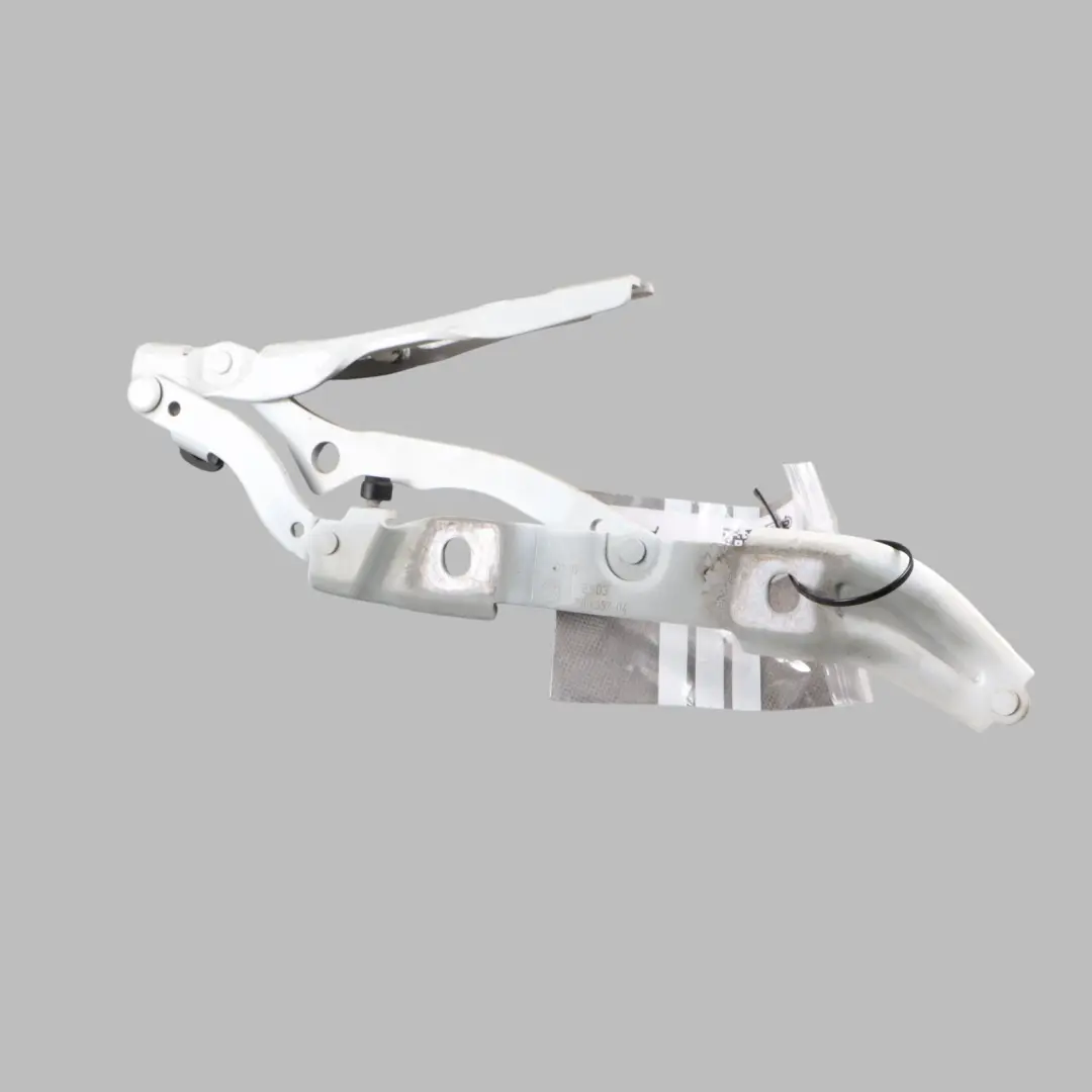Trunk Lid Hinge Left N/S Alpinweiss Mineral White - A96 to BMW F22 F23 with Part number 7373847 BMW F22 F23 Trunk Lid Hinge Left N/S Alpinweiss Mineral White - A96 - SKU 7373847-MW - Part number 7373847
