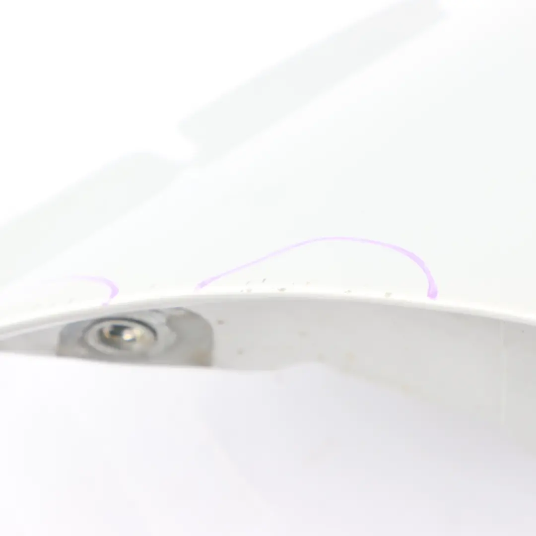 Mini F55 F56 Side Panel Front Right O/S Wing Covering White Silver Metallic A62 - SKU 7374522-WS - Part number 7374522