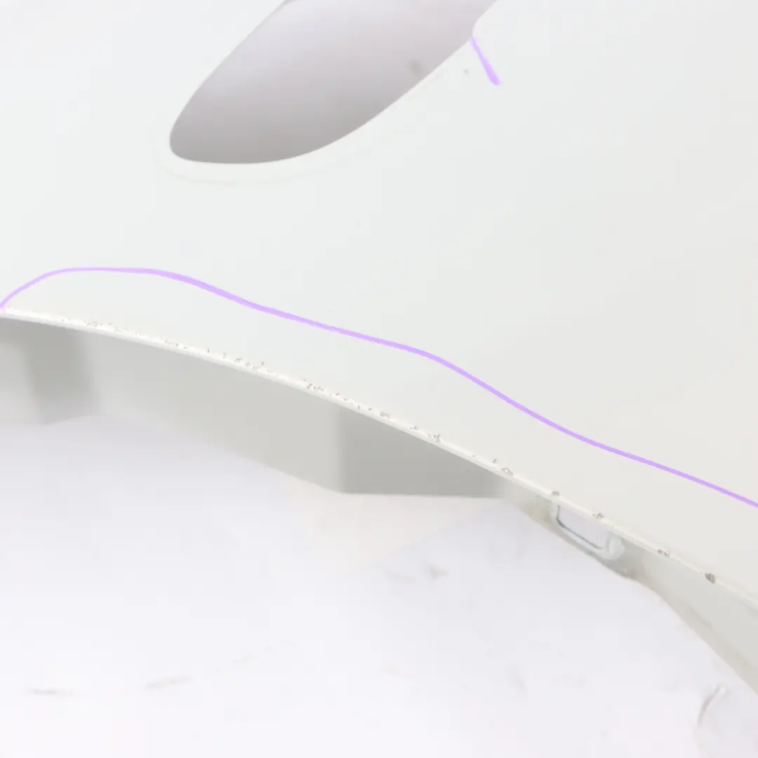 Mini F55 F56 Błotnik Prawy White Silver - A62 - SKU 7374522-WS - Numer Części 7374522