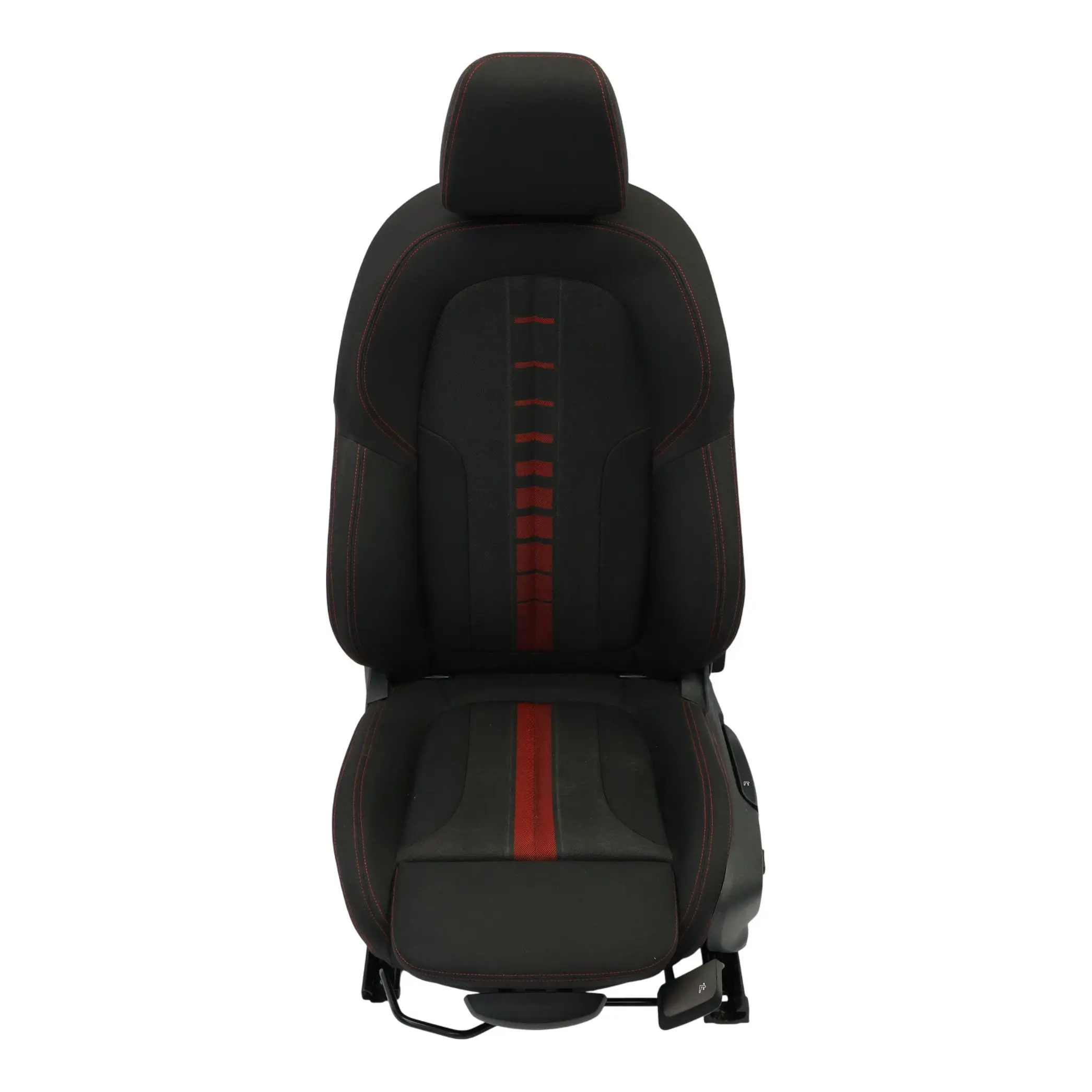 BMW F46 Sport Seat Front Left N/S Interior Cloth Fabric Race Anthracite Red