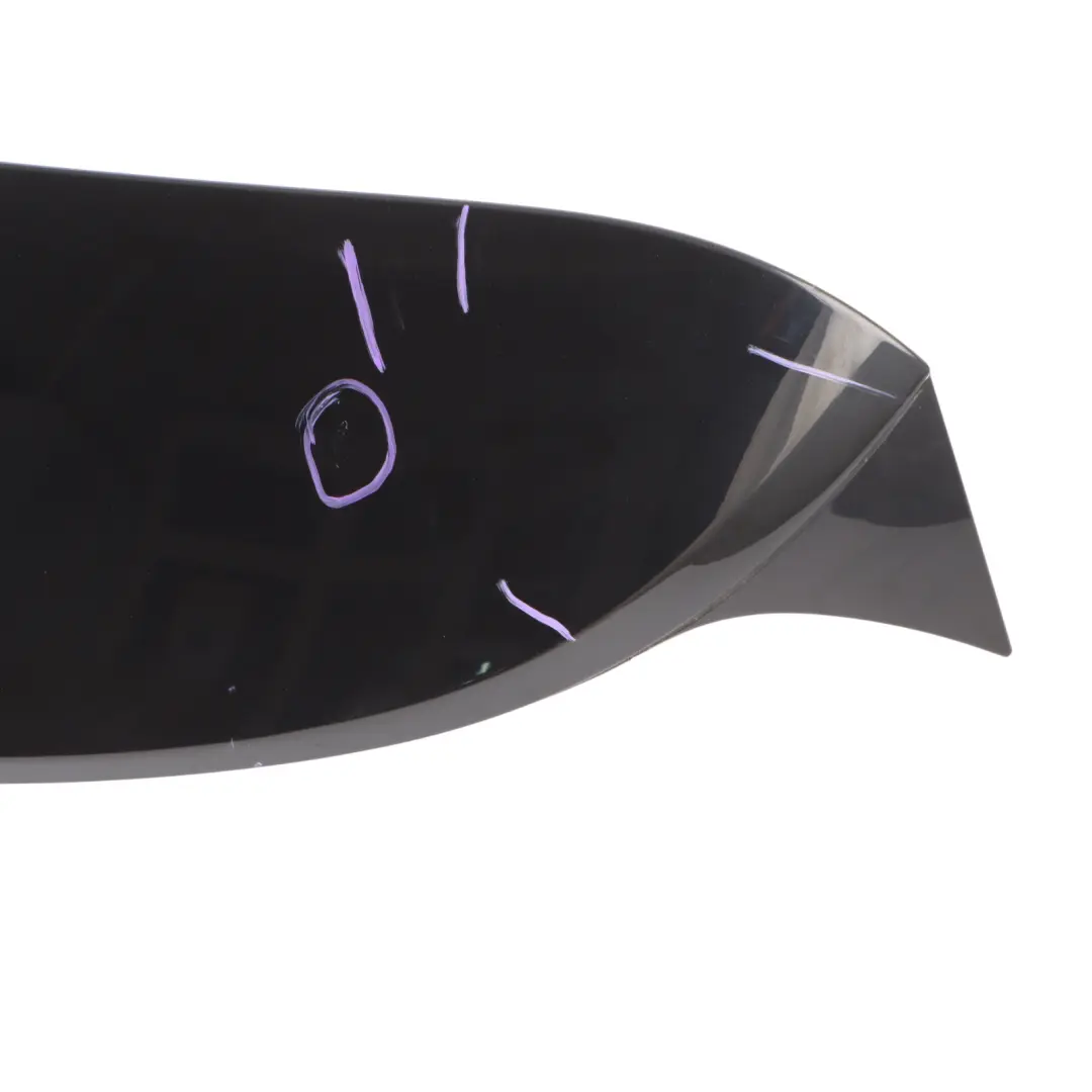 Trunk Roof Spoiler Black to Mini Cooper One F55 Rear Tailgate with Part number 7379603 Mini Cooper One F55 Rear Tailgate Trunk Roof Spoiler Black - SKU 7379603-BLK1 - Part number 7379603
