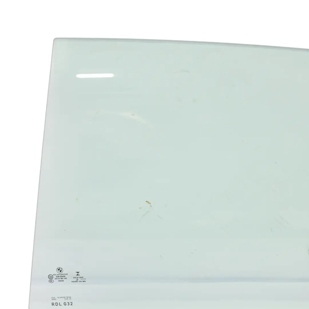 BMW G32 GT Puerta Trasera Ventana Lateral Cristal Izquierdo AS2 - SKU 7379831 - Número de pieza 7379831