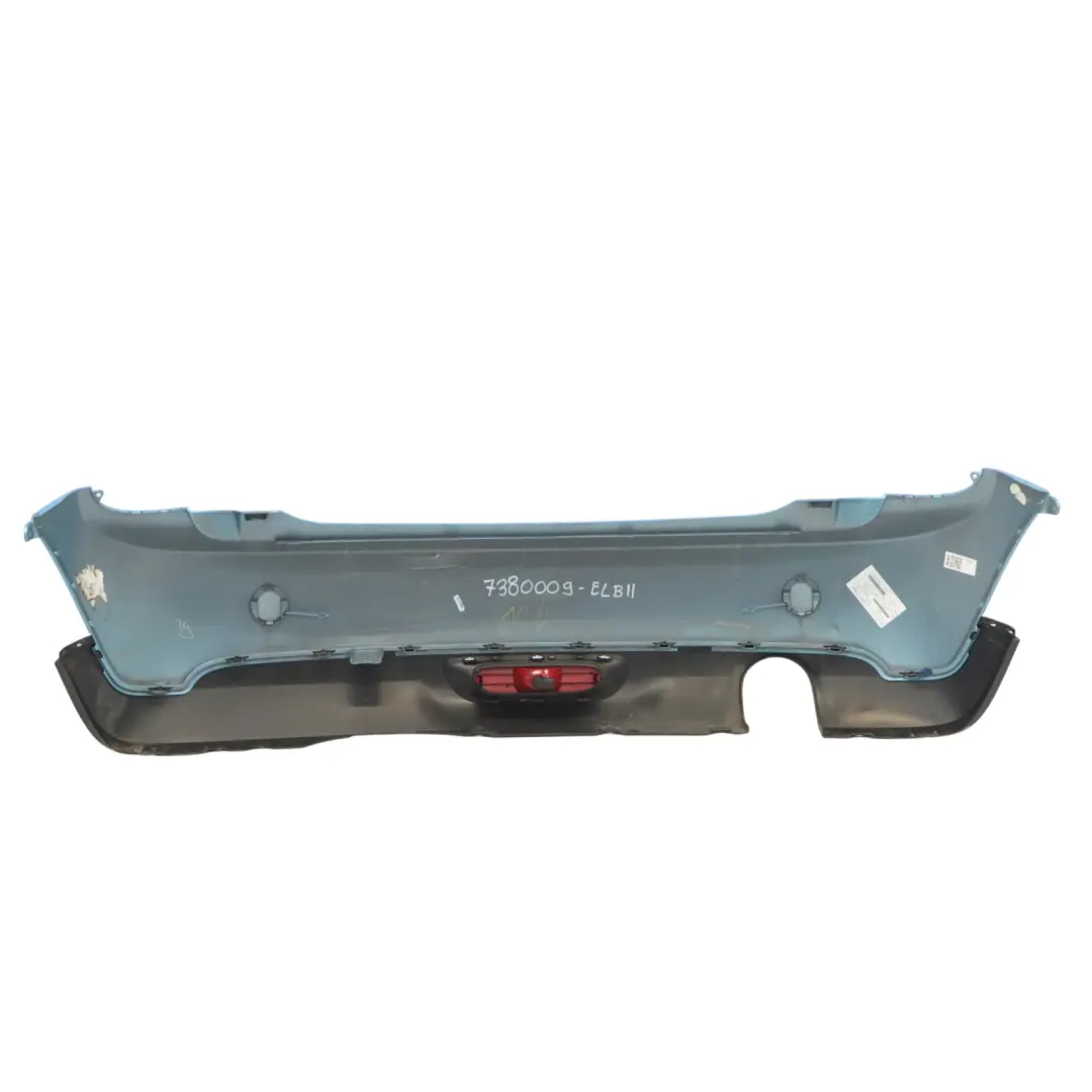 Mini F56 F57 Hintere Stoßstange Electric Blue Blau II Metallic - B86 - SKU 7380009-ELBII - Teilenummer 7380009