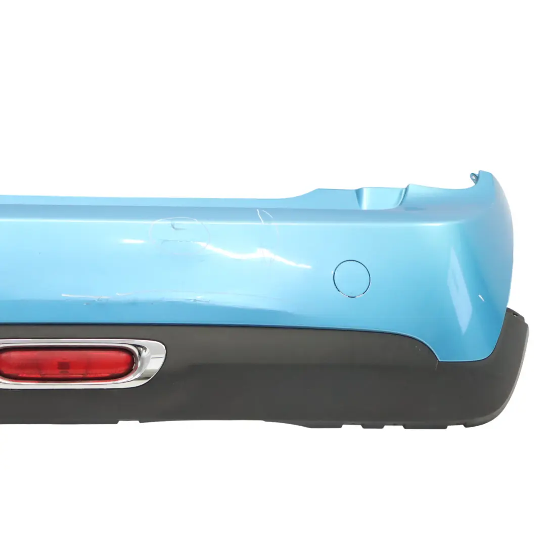 Bumper Trim Panel Electric Blue II Metallic - B86 to Mini F56 F57 Rear with Part number 7380009 Mini F56 F57 Rear Bumper Trim Panel Electric Blue II Metallic - B86 - SKU 7380009-ELBII - Part number 7380009