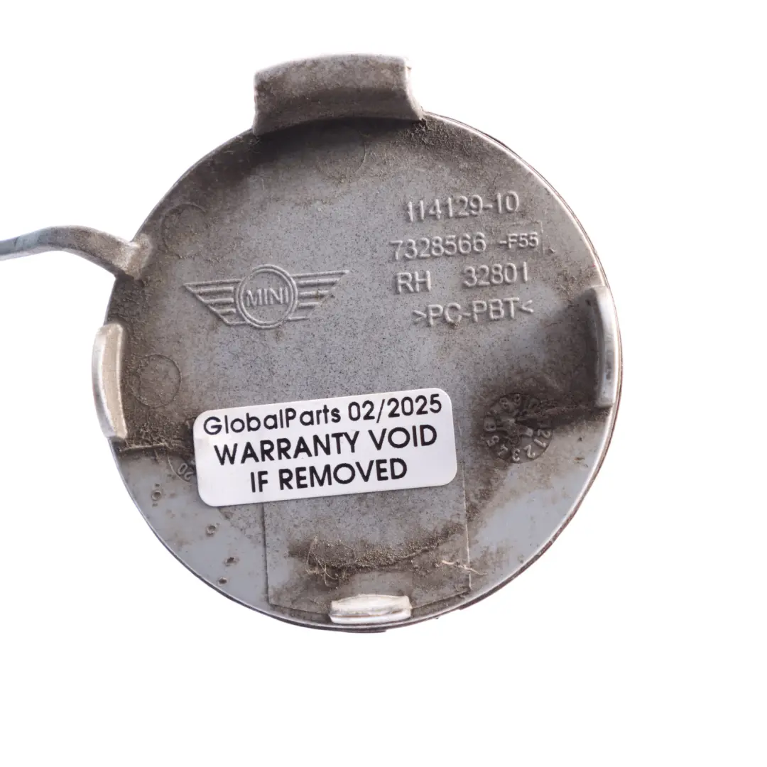 Mini F55 Hintere Abschleppöse Haken Abdeckung Rechts Mitternacht Schwarz A94 - SKU 7380026-MNB - Teilenummer 7380026