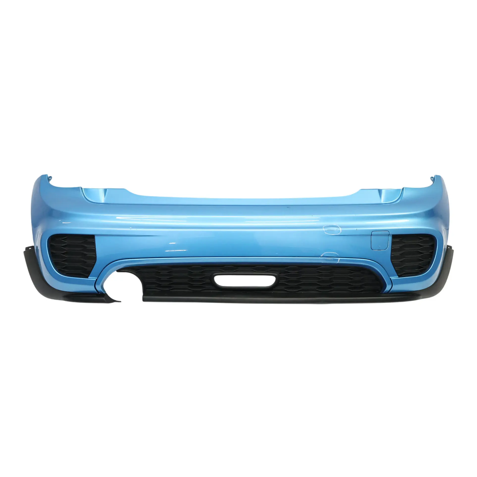 Mini F56 F57 Rear Bumper JCW Trim Panel Cover Electric Blue II Metallic - B86
