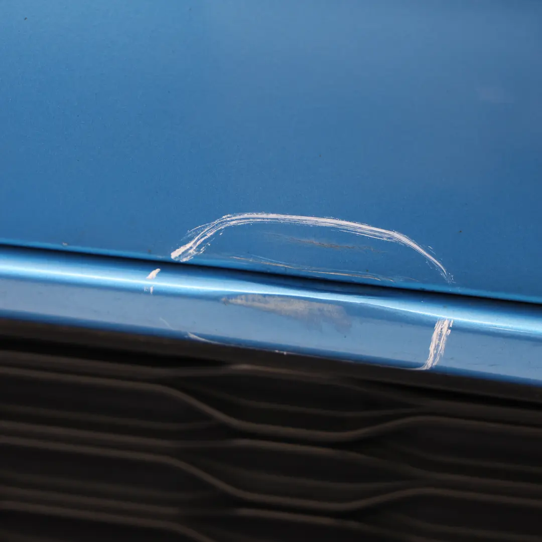 Bumper JCW Trim Panel Cover Electric Blue II Metallic - B86 to Mini F56 F57 Rear with Part number 7382173 Mini F56 F57 Rear Bumper JCW Trim Panel Cover Electric Blue II Metallic - B86 - SKU 7382173-ELBII - Part number 7382173