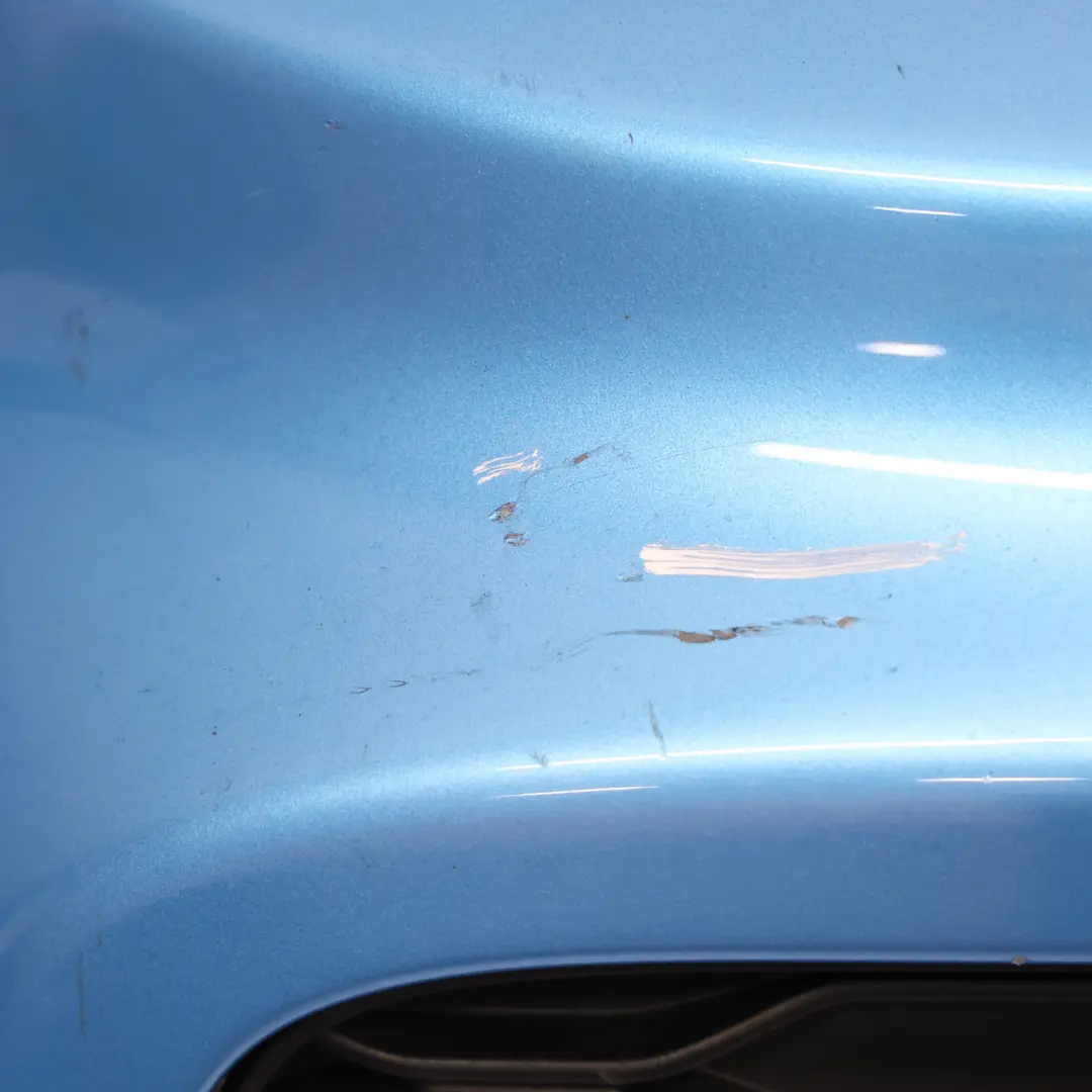 Bumper JCW Trim Panel Cover Electric Blue II Metallic - B86 to Mini F56 F57 Rear with Part number 7382173 Mini F56 F57 Rear Bumper JCW Trim Panel Cover Electric Blue II Metallic - B86 - SKU 7382173-ELBII - Part number 7382173