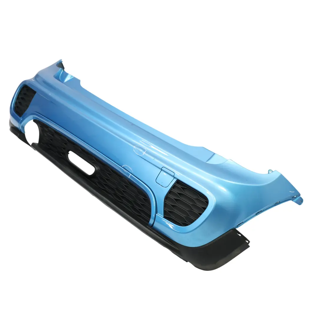 Bumper JCW Trim Panel Cover Electric Blue II Metallic - B86 to Mini F56 F57 Rear with Part number 7382173 Mini F56 F57 Rear Bumper JCW Trim Panel Cover Electric Blue II Metallic - B86 - SKU 7382173-ELBII - Part number 7382173