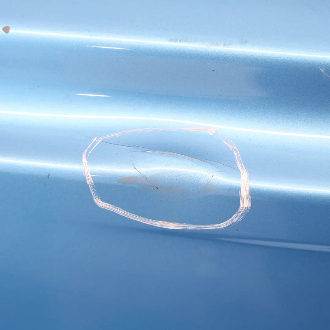 Bumper JCW Trim Panel Cover Electric Blue II Metallic - B86 to Mini F56 F57 Rear with Part number 7382173 Mini F56 F57 Rear Bumper JCW Trim Panel Cover Electric Blue II Metallic - B86 - SKU 7382173-ELBII - Part number 7382173