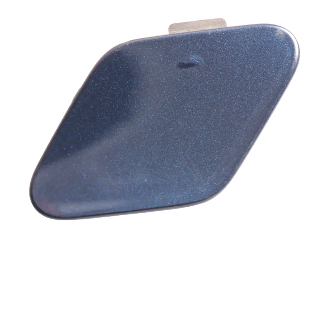 Bumper Cover Flap Towing Eye Hook Cap Imperial Blue A89 to BMW F30 LCI Rear with Part number 7384417 BMW F30 LCI Rear Bumper Cover Flap Towing Eye Hook Cap Imperial Blue A89 - SKU 7384417-IBB - Part number 7384417