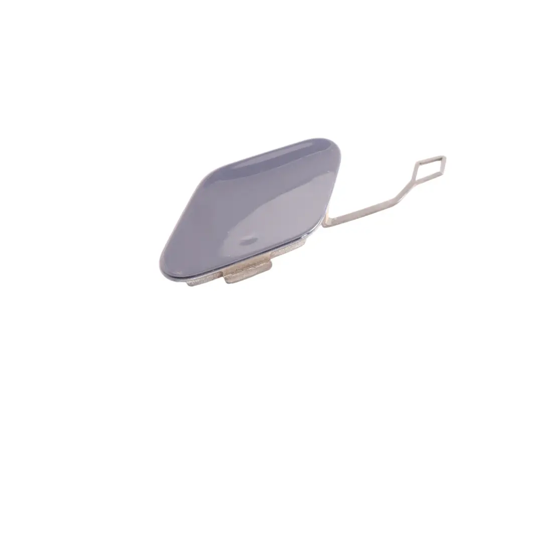 BMW F30 LCI Rear Bumper Cover Flap Towing Eye Hook Cap Imperial Blue A89 - SKU 7384417-IBB - Part number 7384417
