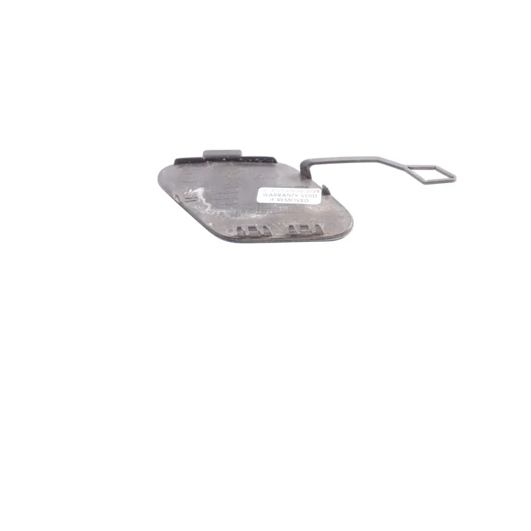 BMW F30 LCI Rear Bumper Cover Flap Towing Eye Hook Cap Imperial Blue A89 - SKU 7384417-IBB - Part number 7384417