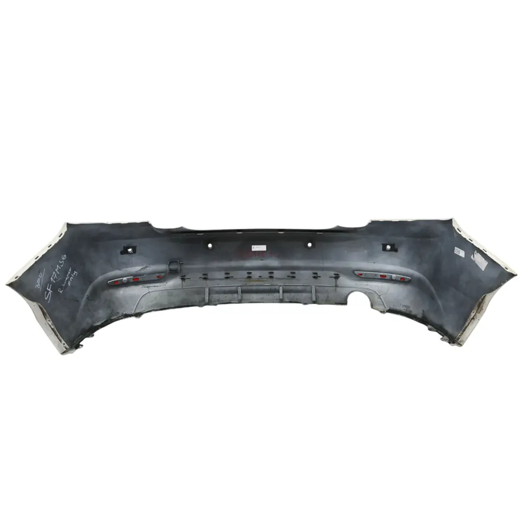BMW F22 F23 Sport Line Rear Bumper Trim Panel Alpinweiss 3 - 300 - SKU 7390348-AW - Part number 7390348