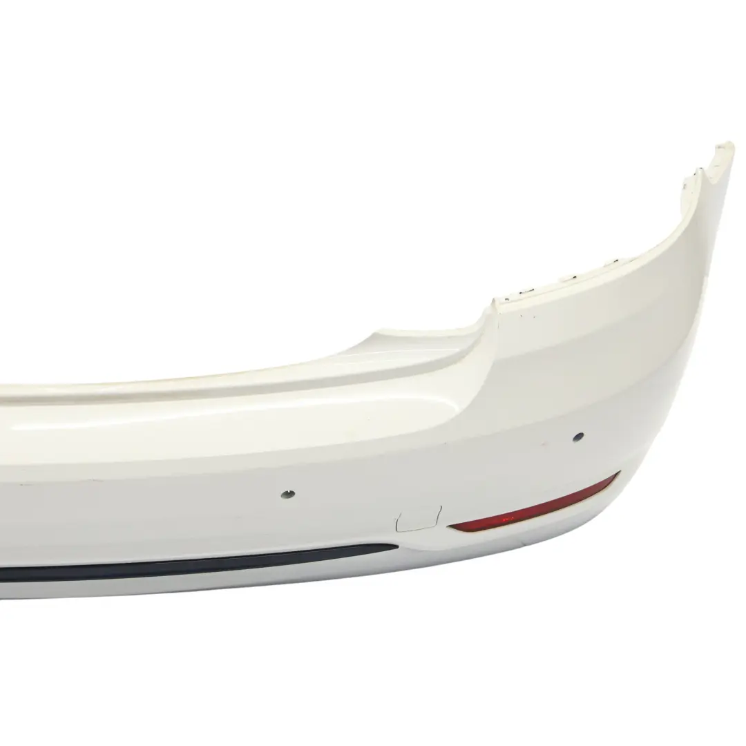 BMW F22 F23 Sport Line Rear Bumper Trim Panel Alpinweiss 3 - 300 - SKU 7390348-AW - Part number 7390348
