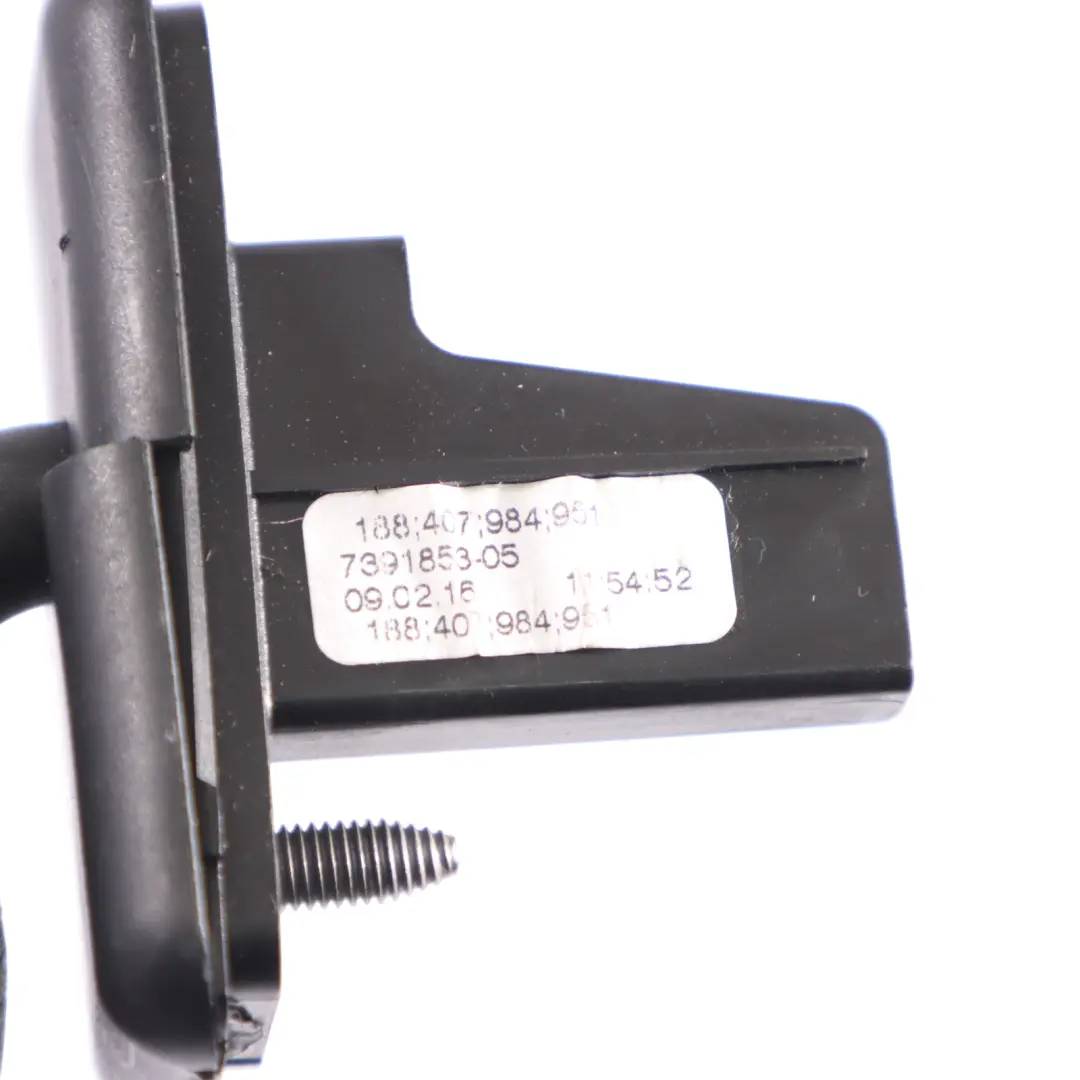 Sun Visor Mirror Panel Cover Trim Right O/S Passenger Side Black to BMW F23 with Part number 7391853 BMW F23 Sun Visor Mirror Panel Cover Trim Right O/S Passenger Side Black - SKU RHD-7391853 - Part number 7391853