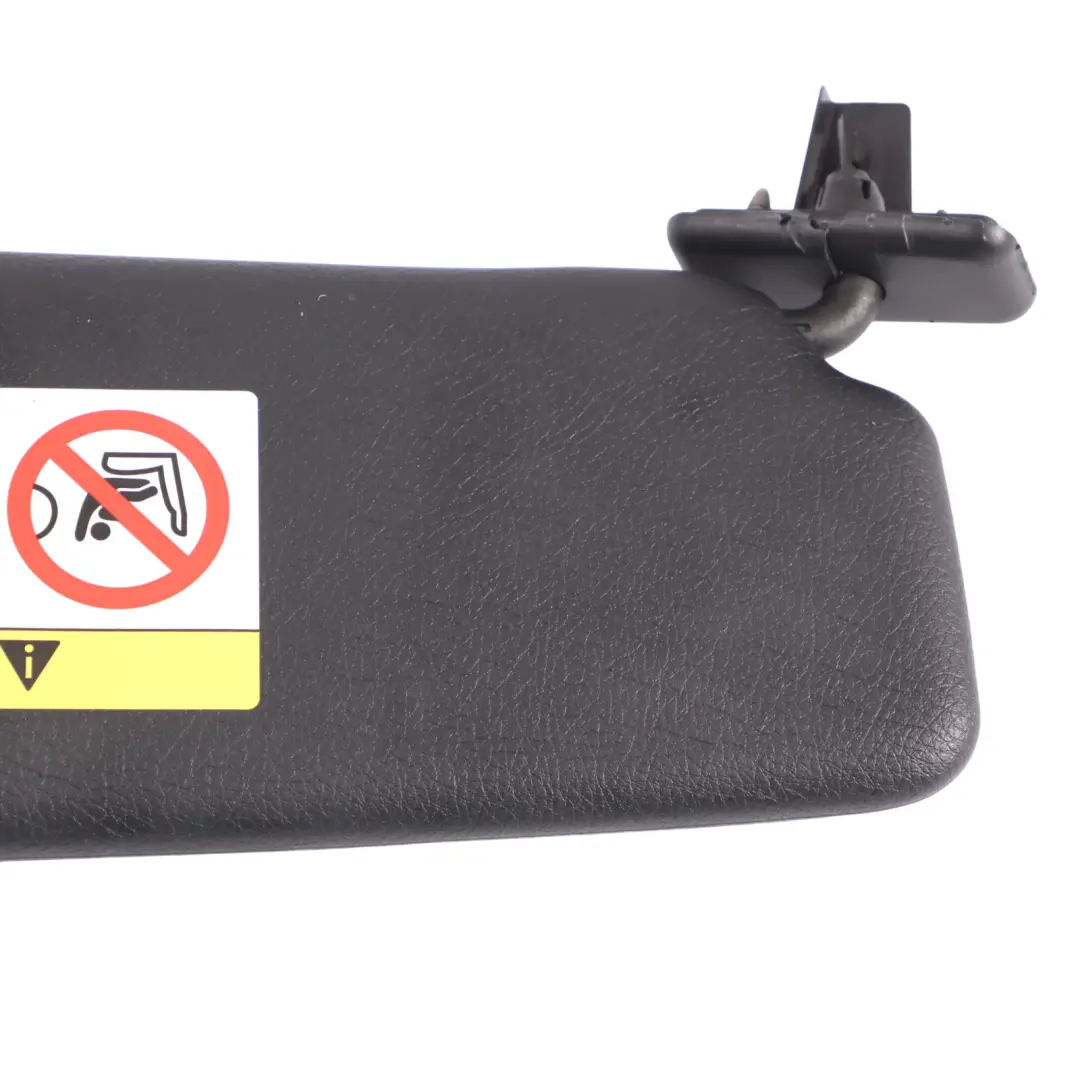 BMW F23 Sun Visor Mirror Panel Cover Trim Right O/S Passenger Side Black - SKU RHD-7391853 - Part number 7391853