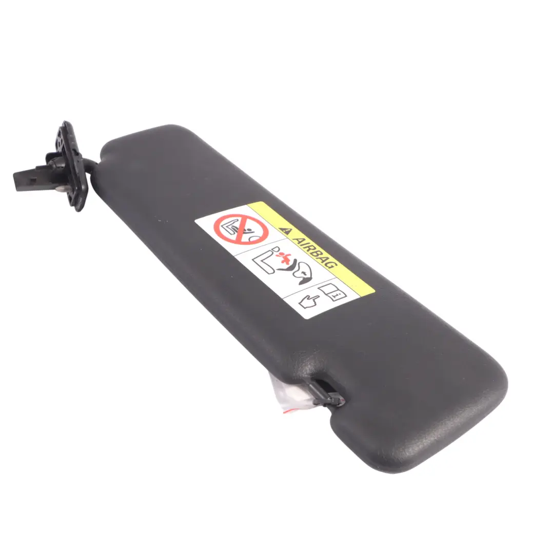 BMW F23 Sun Visor Mirror Panel Cover Trim Right O/S Passenger Side Black - SKU RHD-7391853 - Part number 7391853