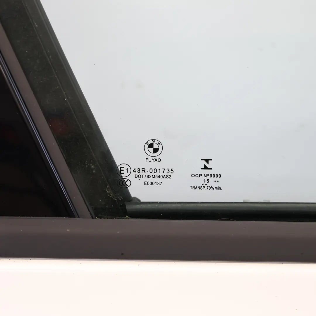 Door Front Right O/S Alpinweiss 3 Alpine White - 300 to BMW F46 Gran Tourer with Part number 7392312 BMW F46 Gran Tourer Door Front Right O/S Alpinweiss 3 Alpine White - 300 - SKU 7392312-AW - Part number 7392312