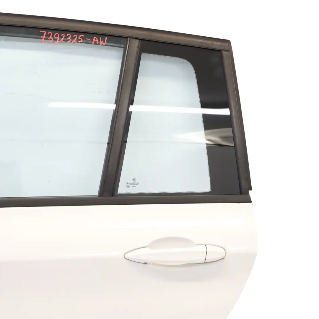 BMW F46 Gran Tourer Tür Hinten Links Alpinweiss 3 Weiss - 300 - SKU 7392325-AW - Teilenummer 7392325