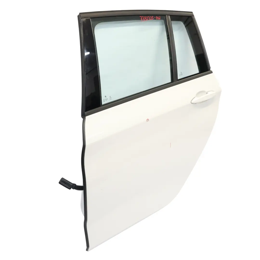Door Rear Left N/S Alpinweiss 3 Alpine White - 300 to BMW F46 Gran Tourer with Part number 7392325 BMW F46 Gran Tourer Door Rear Left N/S Alpinweiss 3 Alpine White - 300 - SKU 7392325-AW - Part number 7392325