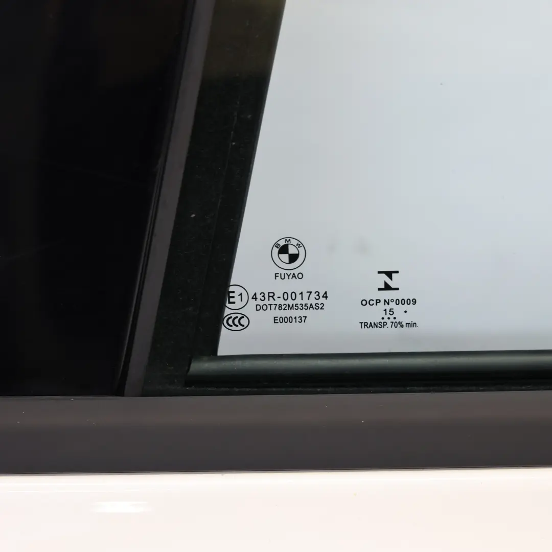 BMW F46 Gran Tourer Door Rear Left N/S Alpinweiss 3 Alpine White - 300 - SKU 7392325-AW - Part number 7392325