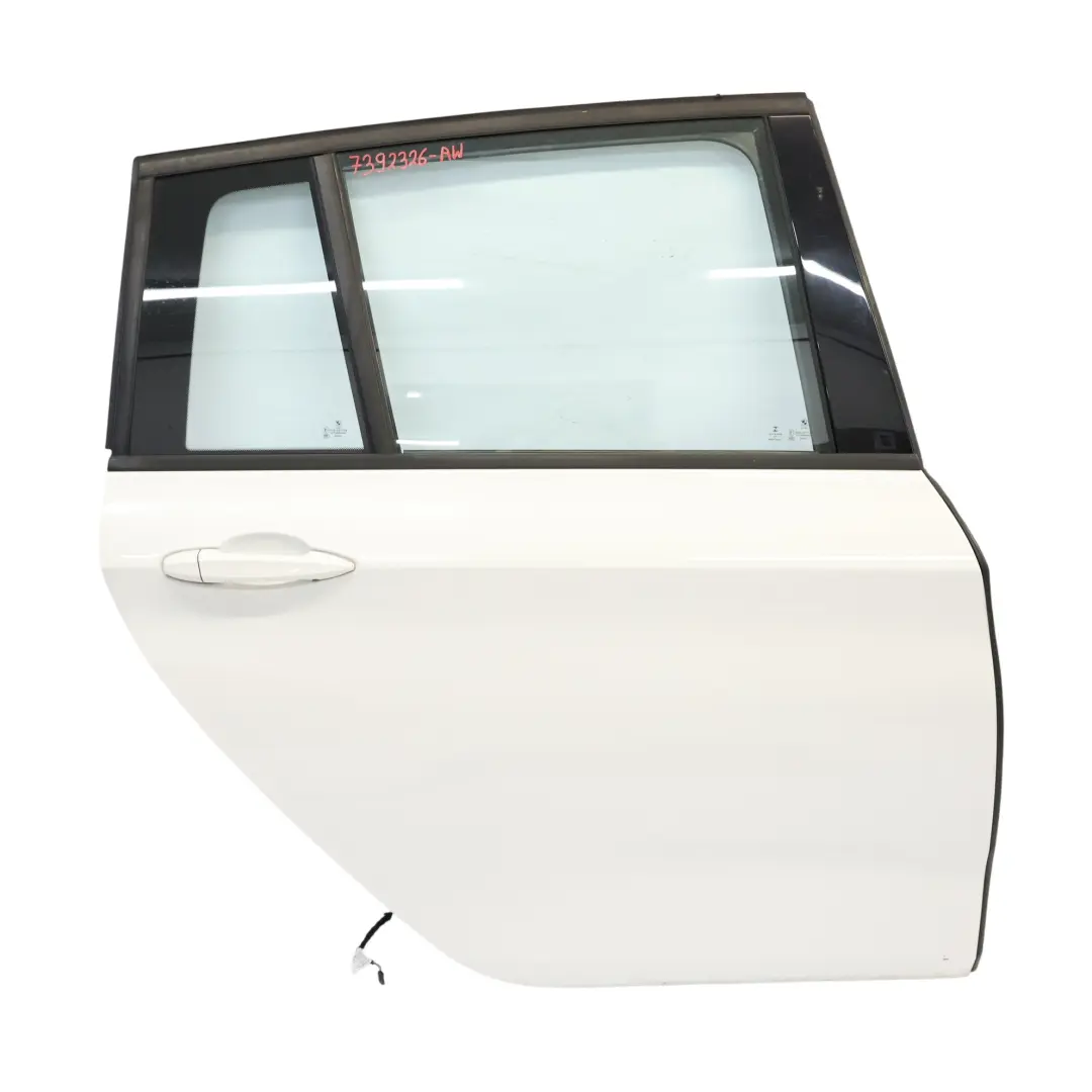 BMW F46 Gran Tourer Door Rear Right O/S Alpinweiss 3 Alpine White - 300 - SKU 7392326-AW - Part number 7392326