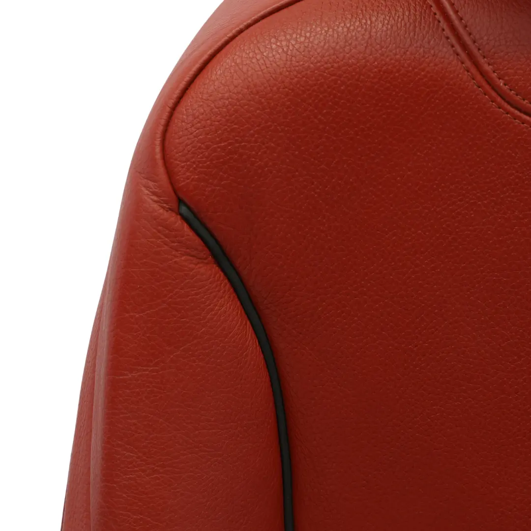 BMW F32 Sedile Anteriore Sinistro Sport Riscaldato Pelle Dakota Koral Rosso Nero - SKU 7392471-4 - Numero di parte 7392471