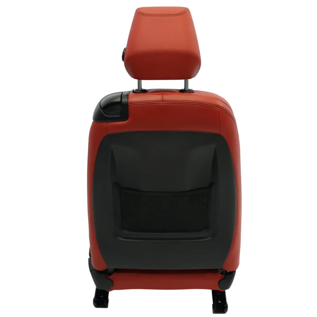 BMW F32 Sedile Anteriore Sinistro Sport Riscaldato Pelle Dakota Koral Rosso Nero - SKU 7392471-4 - Numero di parte 7392471