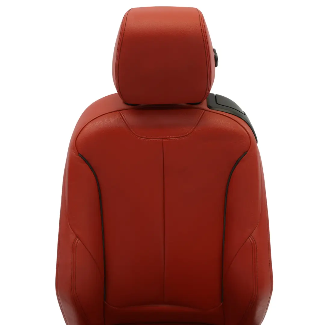 Siège Avant Gauche Sport Chauffant Cuir Dakota Korall Red Accent Noir pour BMW F32 à propos du numéro de pièce 7392471 BMW F32 Siège Avant Gauche Sport Chauffant Cuir Dakota Korall Red Accent Noir - SKU 7392471-4 - Numéro de pièce 7392471