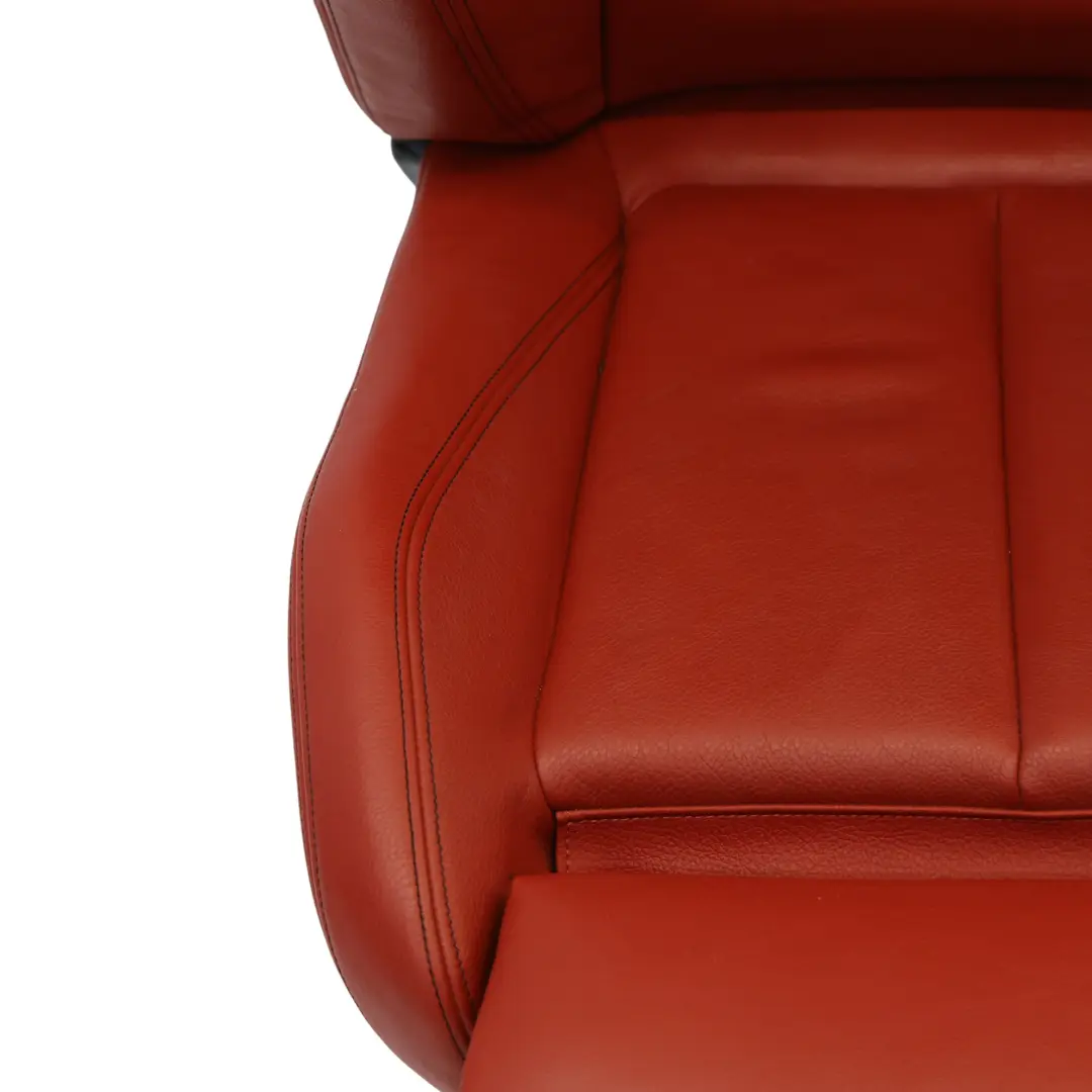 BMW F32 Asiento Delantero Izquierdo Sport Calefaccionado Cuero Dakota Rojo Negro - SKU 7392471-4 - Número de pieza 7392471