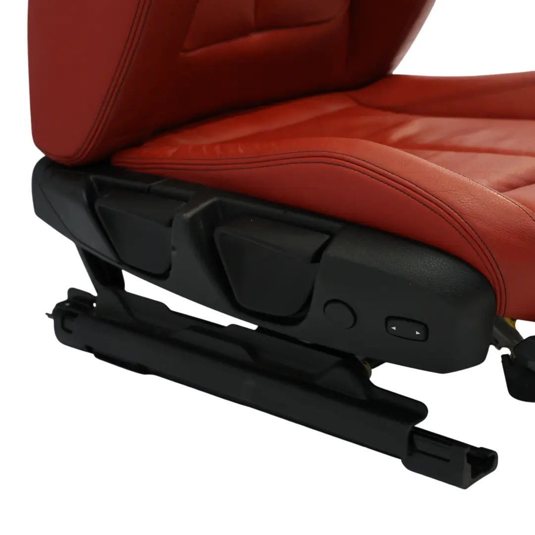 BMW F32 Siège Avant Droit Chauffant Sport Cuir Korall Avec Accents Rouges Noir - SKU 7392472-6 - Numéro de pièce 7392472