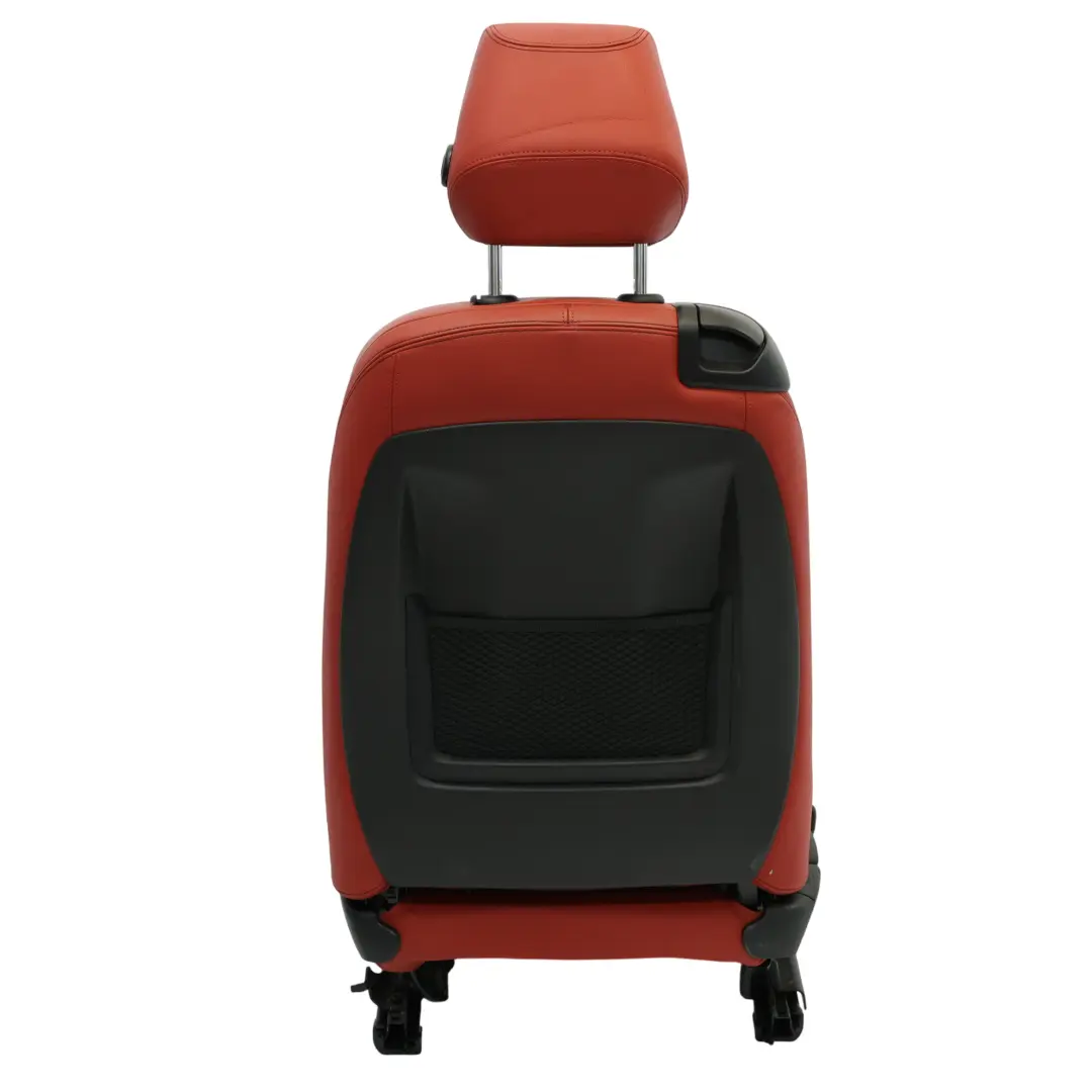 Front Seat Right O/S Sport Heated Leather Dakota Korall Red Accent Black to BMW F32 with Part number 7392472 BMW F32 Front Seat Right O/S Sport Heated Leather Dakota Korall Red Accent Black - SKU 7392472-6 - Part number 7392472