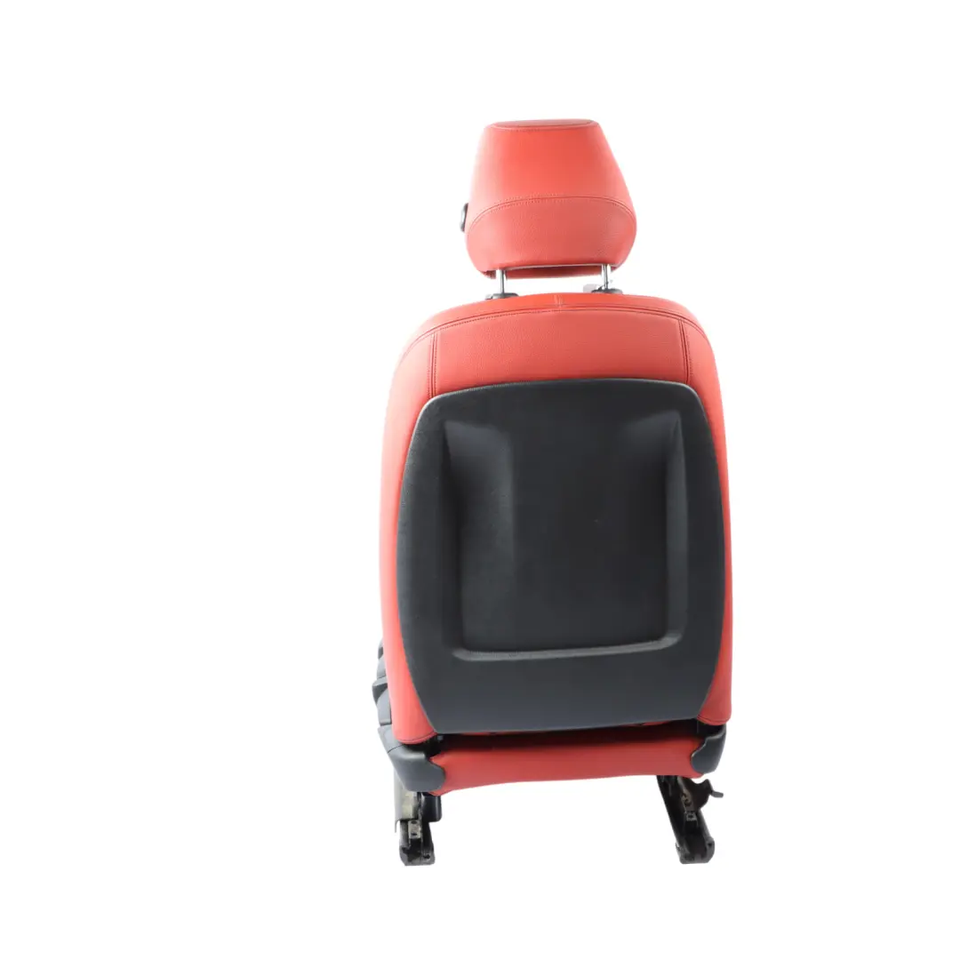 Asiento Delantero Izquierdo Cuero Rojo Coral Negro para BMW F36 M Sport con número de pieza 7392475 BMW F36 M Sport Asiento Delantero Izquierdo Cuero Rojo Coral Negro - SKU 7392475-2 - Número de pieza 7392475
