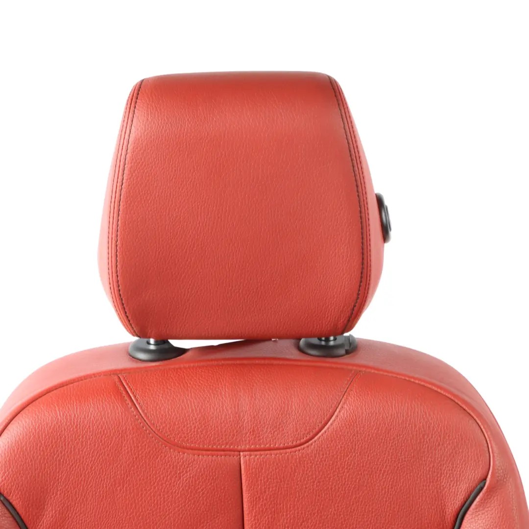 BMW F36 M Sport Seat Front Left N/S Interior Leather Korall-Rot Red Black Stitch - SKU 7392475-2 - Part number 7392475