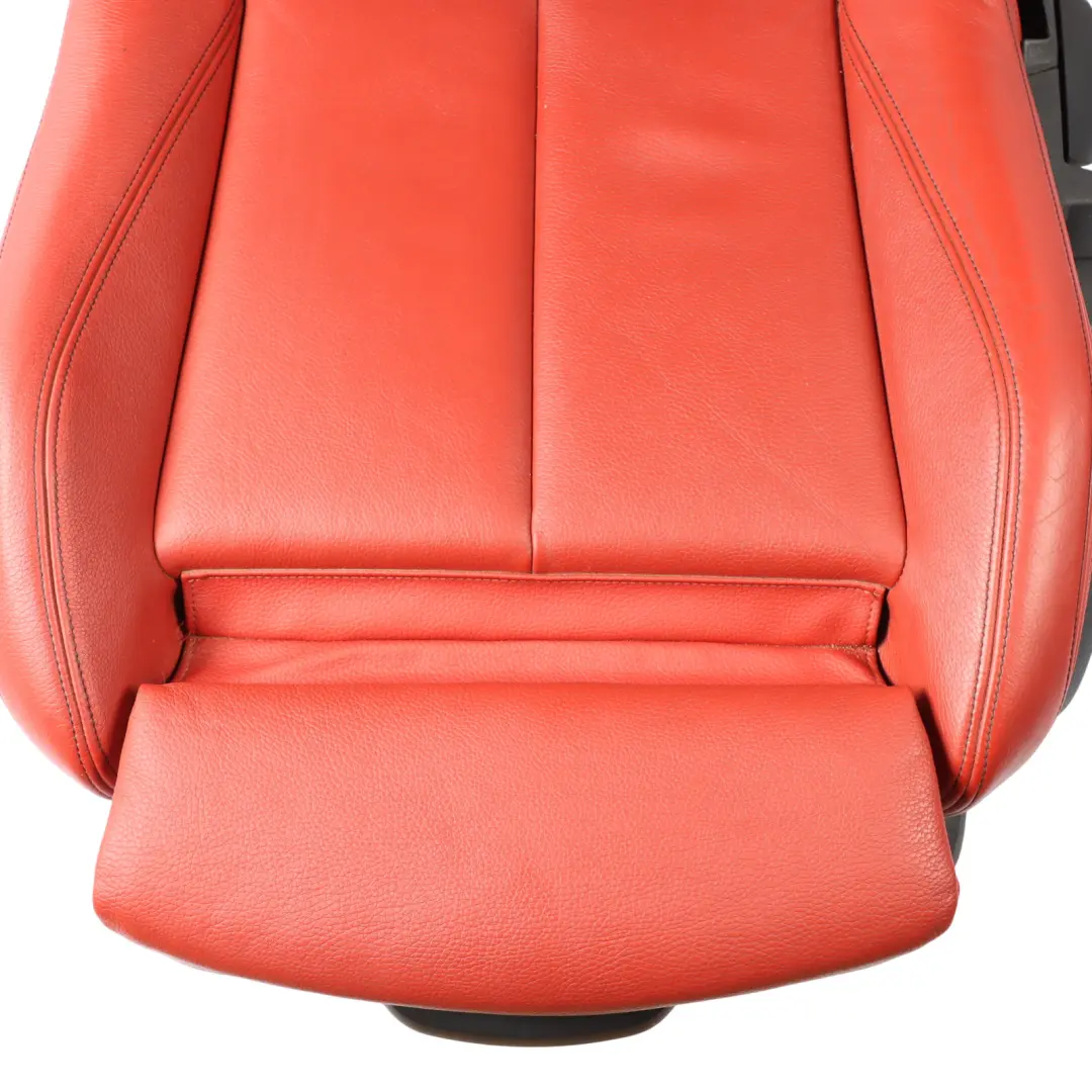 Front Left N/S Interior Leather Korall-Rot Red Black Stitch to BMW F36 M Sport Seat with Part number 7392475 BMW F36 M Sport Seat Front Left N/S Interior Leather Korall-Rot Red Black Stitch - SKU 7392475-2 - Part number 7392475