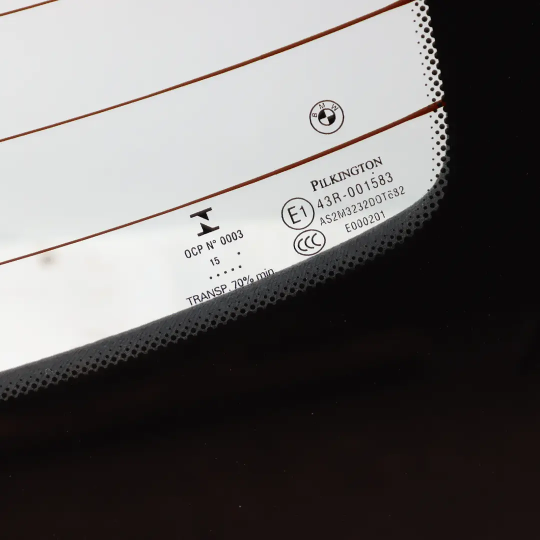 BMW E93 F33 Folding Top Hardtop Roof Shell Rear Window Silverstone Metallic A29 - SKU 7128754-SIL - Part number 7128754
