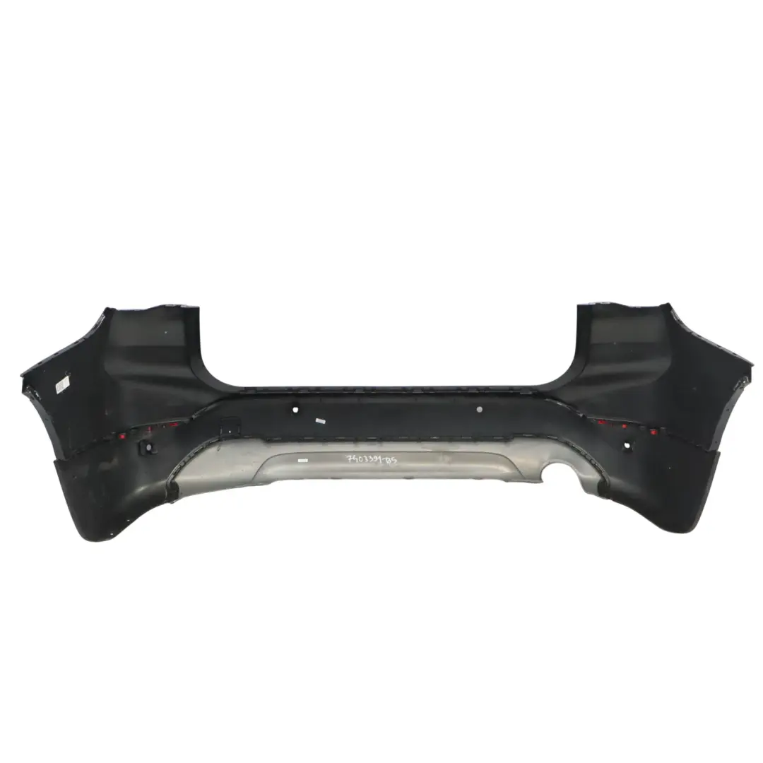 Bumper Trim Panel Cover PDC Black Sapphire Metallic - 475 to BMW X1 F48 Rear with Part number 7403391 BMW X1 F48 Rear Bumper Trim Panel Cover PDC Black Sapphire Metallic - 475 - SKU 7403391-BS - Part number 7403391