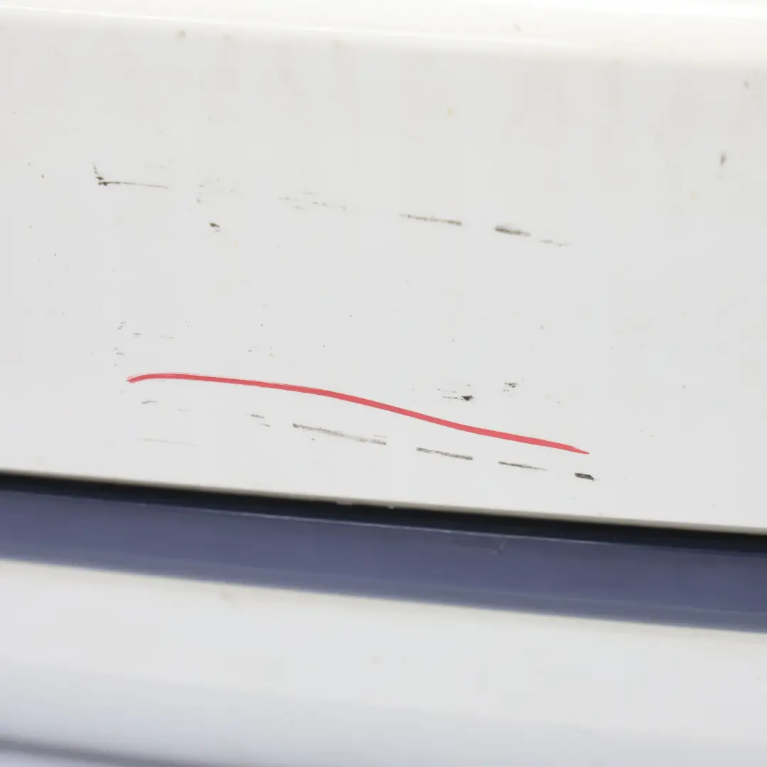 BMW F46 Zderzak Tylny PDC Osłona Panel Tylny Alpinweiss 3 Biały - A96 - SKU 7403796-AW - Numer Części 7403796