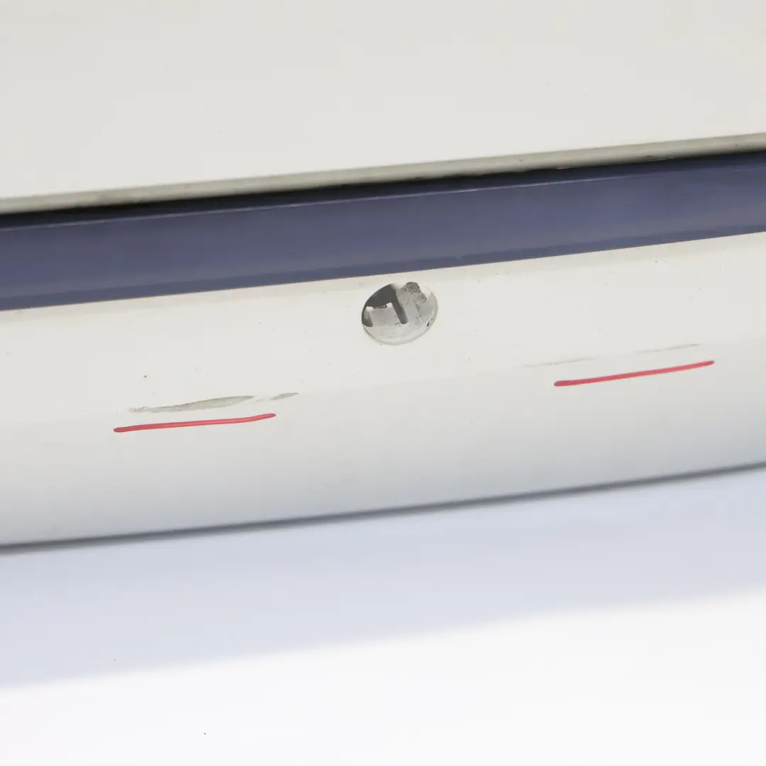 Bumper Rear Trim Panel Covering PDC Alpinweiss 3 Alpine White - 300 to BMW F46 with Part number 7403796 BMW F46 Bumper Rear Trim Panel Covering PDC Alpinweiss 3 Alpine White - 300 - SKU 7403796-AW - Part number 7403796